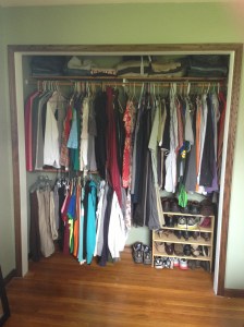 bedroom - new closet layout
