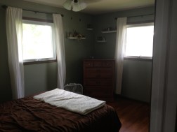 bedroom - window trim